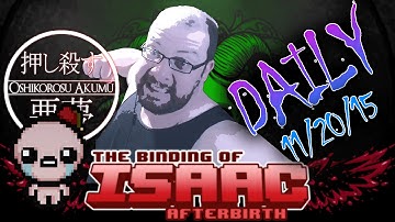 The Binding of Isaac: AFTERBIRTH | Daily Challenge 11/20/15 [Judas]