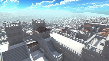 Infinite procedurally generated city