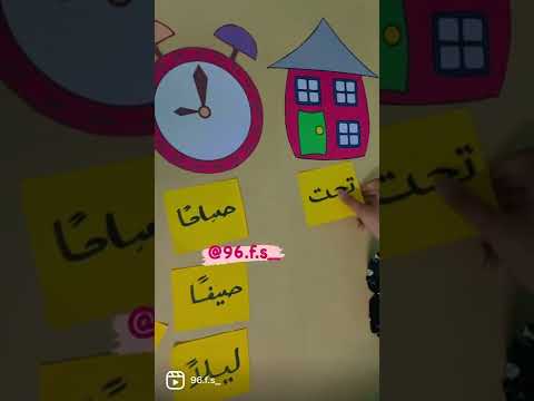 التعرف على ظرف الزمان و المكان بطريقة مبسطة