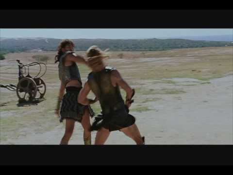 Troy - Hector vs Achilles Fight Scene - HQ - Wides...