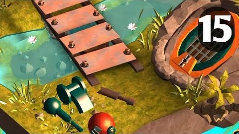 Tiny Robots Recharged Level 15 (River Crash) Android Gameplay