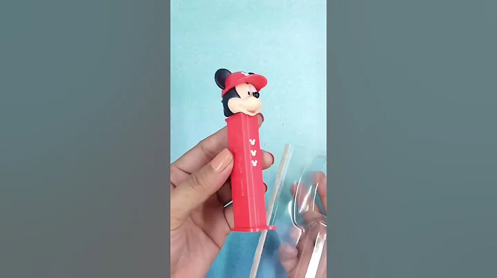 ASMR | PEZ CANDY FEATURING MICKEY MOUSE #shorts #short #mickeymouse #candy #pez #collectibles