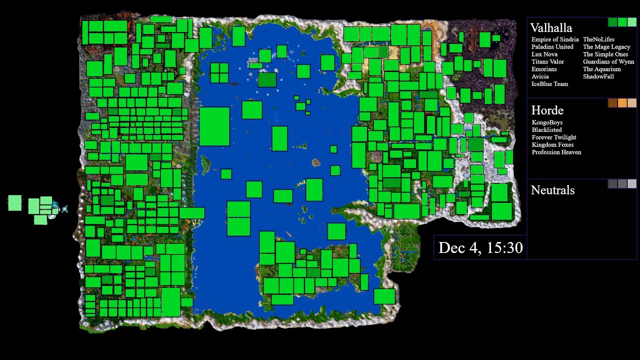 Wynncraft Guilds Season 3 Mapstates (Dec 4 Dec 19) YouTube