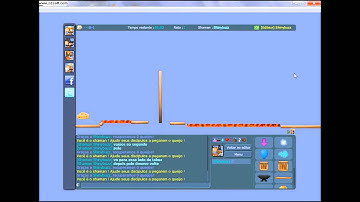 Ensinando a escalar e passar pela lava sem morrer no transformice.