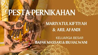 LIVE PESTA PERNIKAHAN MARIYATUL KIFTIYAH \u0026 ARIL AFANDI -  DESA KOLPO BATANG-BATANG