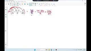MAT100: Chapter 1 - Solving Linear Equations with Denominators