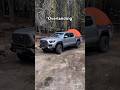 Camping with a Truck Bed Tent #shorts