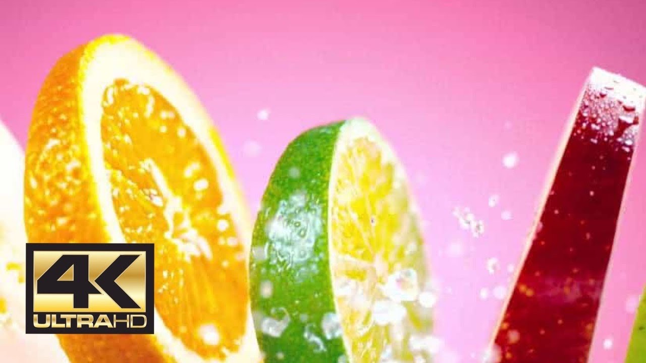 4K HDR 60FPS: Sony Food Fizzle UHD 4K Demo