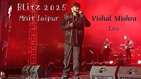 Vishal Mishra Live in MNIT Jaipur #vishalmishralive #vishalmishra 