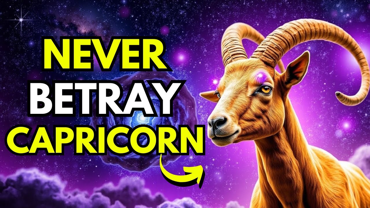 12 REASONS WHY YOU SHOULD NEVER BETRAY A CAPRICORN ♑ OR YOU WILL REGRET IT FOREVER! 🔥