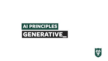 Core AI Principles 1: Generation - Why AI Always Creates from Scratch | Applied AI Literacy  [2025]