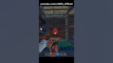 When you ACCIDENTALLY make a TRAP BASE in RUST #Shorts