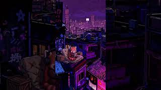 Komori Is Chill In a Tokyo Midnight #lofimusic #lofiedits