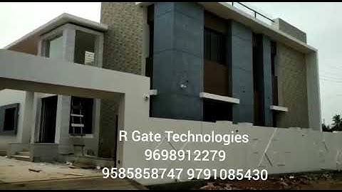 Remote Control Sliding Gate | Gate Automation | King Gates Dealer TamilNadu | R Gate Technologies