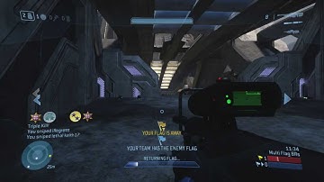 Halo 3 Sick 2 For 1 Triple Kill On CTF! (Detroit Code)
