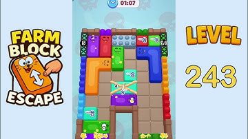 Farm block escape level 243 Solution