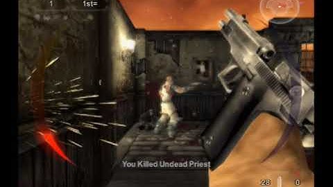 Timesplitters Future Perfect - Mapmaker - Silent Hill :  the Nightmare -  (User Created Map) - PS2