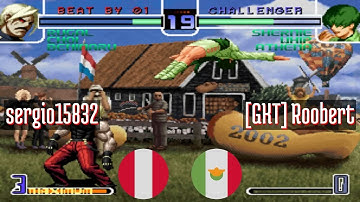 FT5 @kf2k2pls: sergio15832 (PE) vs [GKT] Roobert (MX) [KOF 2002 Plus kf2k2 Fightcade] Sep 12