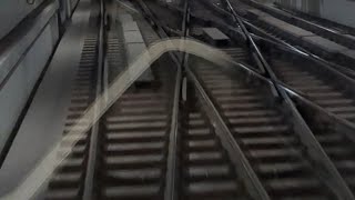 美しい地下トンネル✨延伸地下鉄七隈線で博多駅まで乗車