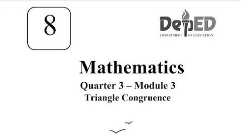 Q3 - MODULE 3 (Triangle Congruence)