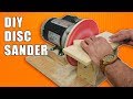 Homemade Disc Sander / How to Make a Disk Sander