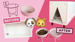 MAKING PET DIYs FROM IKEA ITEMS