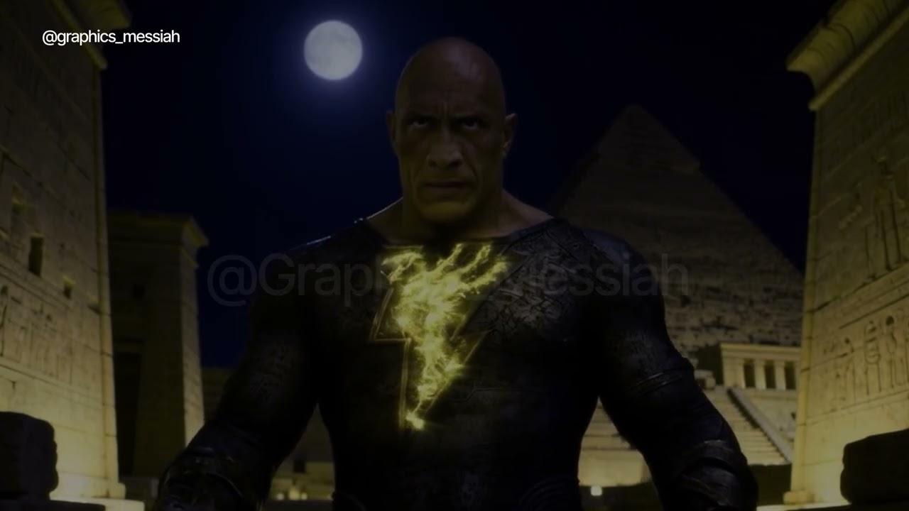 Superman vs black adam - AI Version