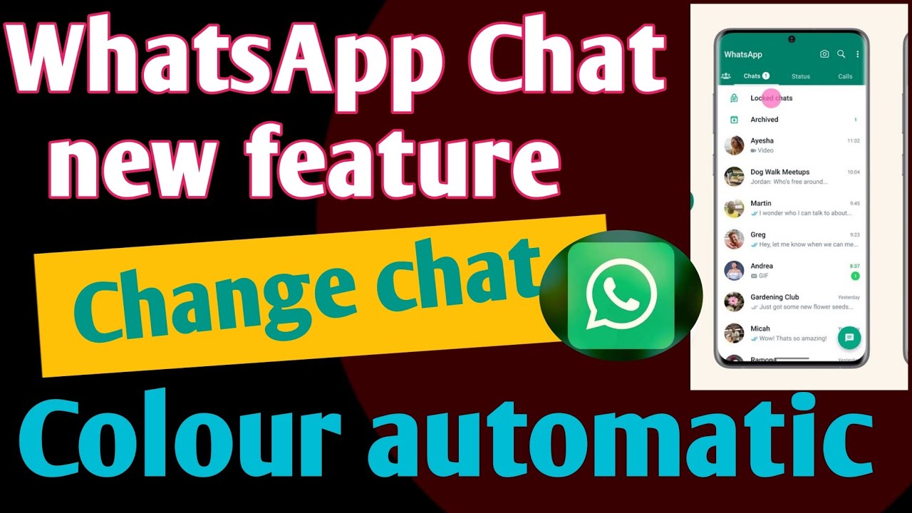 WhatsApp Chat Theme Color Change Kaise Kare, How to Change WhatsApp ...