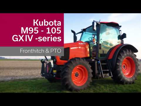 Frontline System and PTO for Kubota M95 -105 GX IV -series (TIER 4 FINAL)