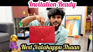 Our Invitation Reveal | Valakappu Function | Vinuanu Vlog