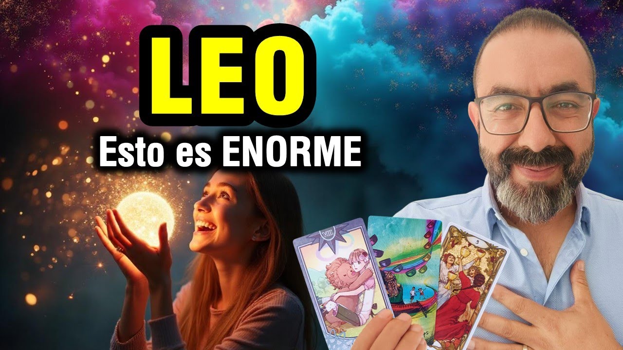 Leo ♌️ MILAGROS revelados 🙏🌈 RUGE con fuerza 🔮 TAROT hoy - YouTube