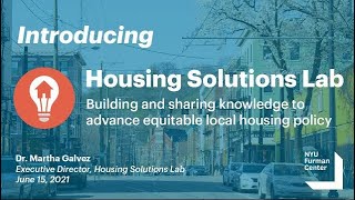 Housing Solutions Lab Launch Event Housing and Opportunity in Small and Midsize Cities