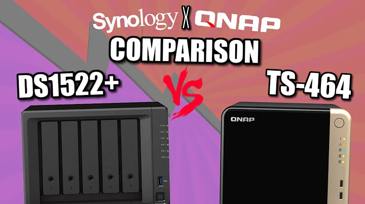 Synology DS1522+ vs QNAP TS-464: Qual escolher?