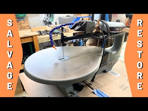 Salvaging and Restoring a Delta P-20 Scroll Saw