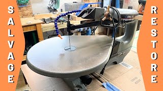 Salvaging and Restoring a Delta P-20 Scroll Saw