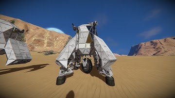 [Space Engineers] Mono Drive Sand Skimmer