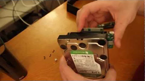 How To Disassemble a Western Digital My Book Essential External Hard Drive