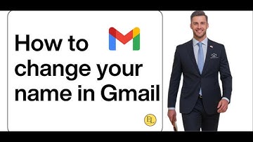 How To Change Your Gmail Name On Your PC 2025  - Full Guide