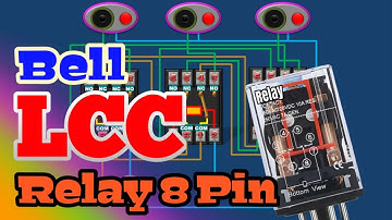 Bell Cerdas Cermat | Relay 8 Pin 220 V | Bell LCC | 3 Group