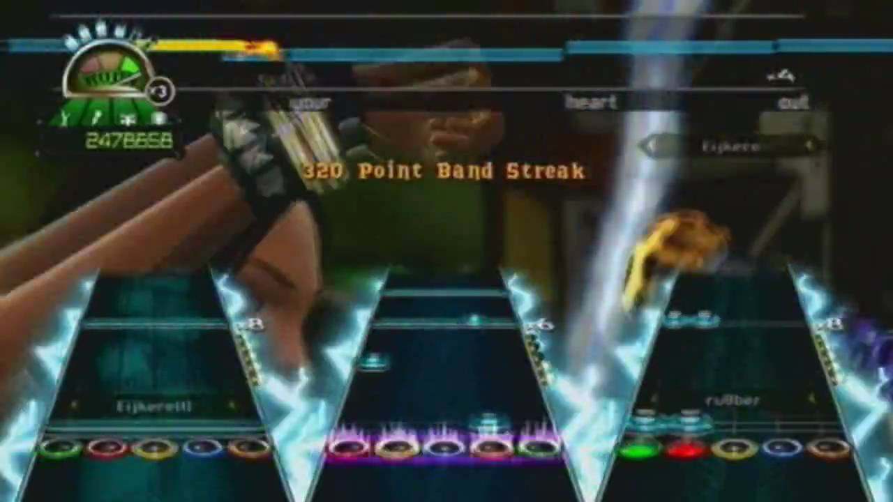 Full Band 1st Place Rooftops Guitar Hero World Tour YouTube