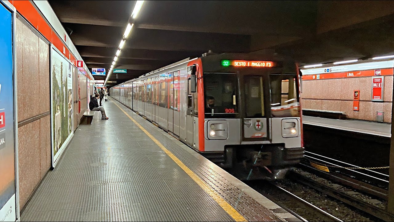 Milan Metro | Metropolitana di Milano | AnsaldoBreda/Firema Serie 900 "Meneghino"