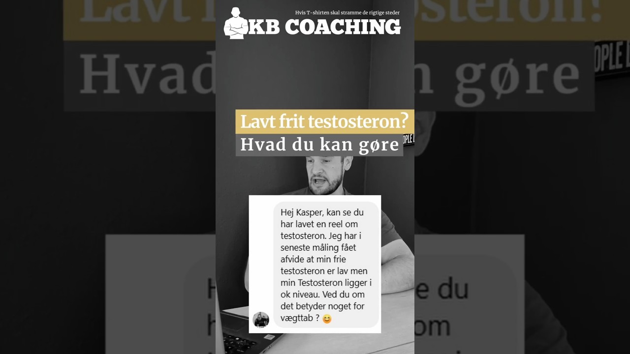🧬Frie vs totale testosteron: Hvad betyder det for dit vægttab❓