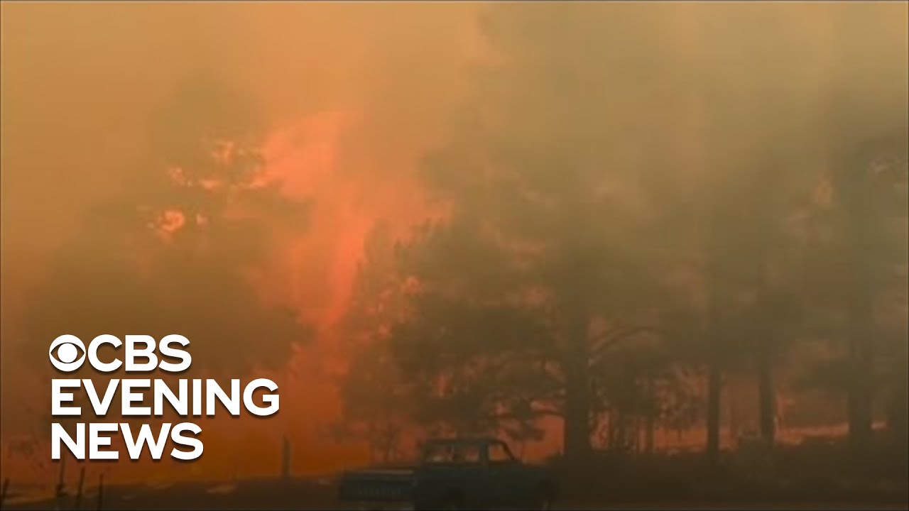 Wildfires rage in the West as storms also bring blizzard conditions and ...