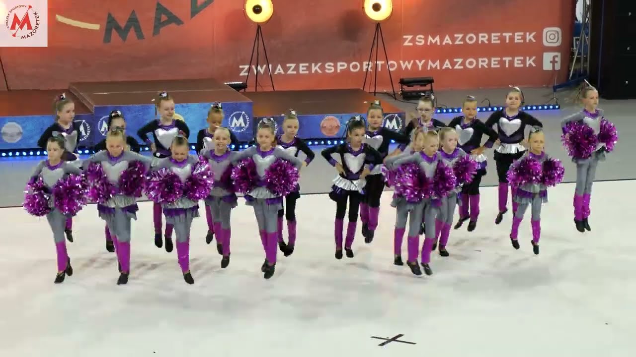 'Azaria' - Piekary Śląskie Mażoretki  | mix formacja kadetki |  MP Dąbrowa Górnicza 2023