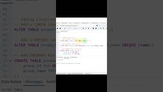 ALTER TABLE To Add Check Constraint In PostgreSQL Tables || Best PostgreSQL Tutorial Shorts