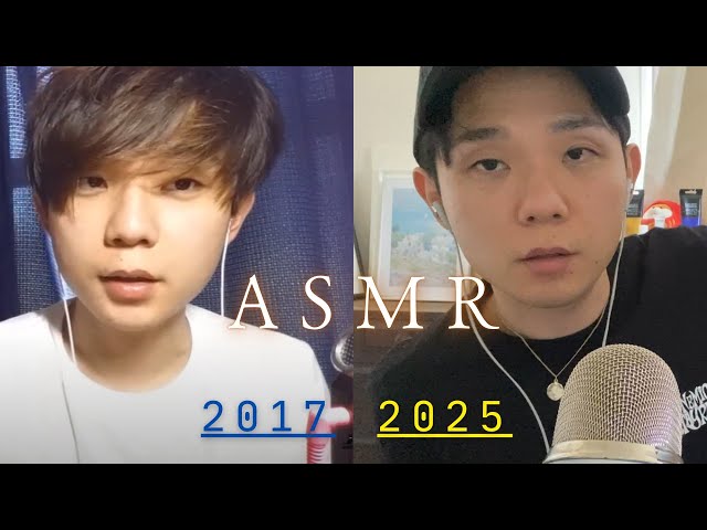 ASMR 展示の準備をしてる。部屋が散らかってるのは、まあ仕方ない