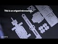 The inventor of the origami microscope