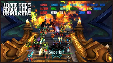 Superbia Vs MYTHIC ARGUS THE UNMAKER! (Arms Warrior PoV) 224 World