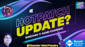 What is Windows Hotpatch Update In Windows 11 24H2