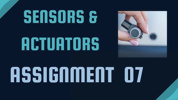sensors and actuators assignment no 7 | NPTEL SWAYAM | Week 7 | All assignments solutions